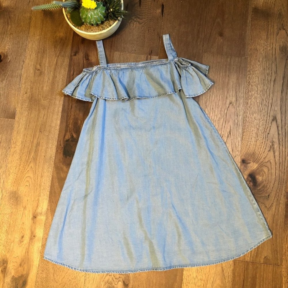 Girls Lilt Chambray Dress - Size 8
